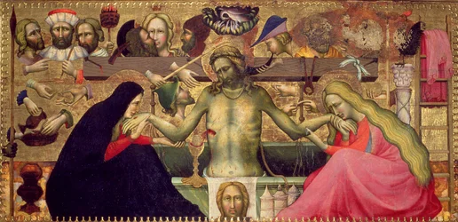 Madonna und Kind mit Heiligen, 1415